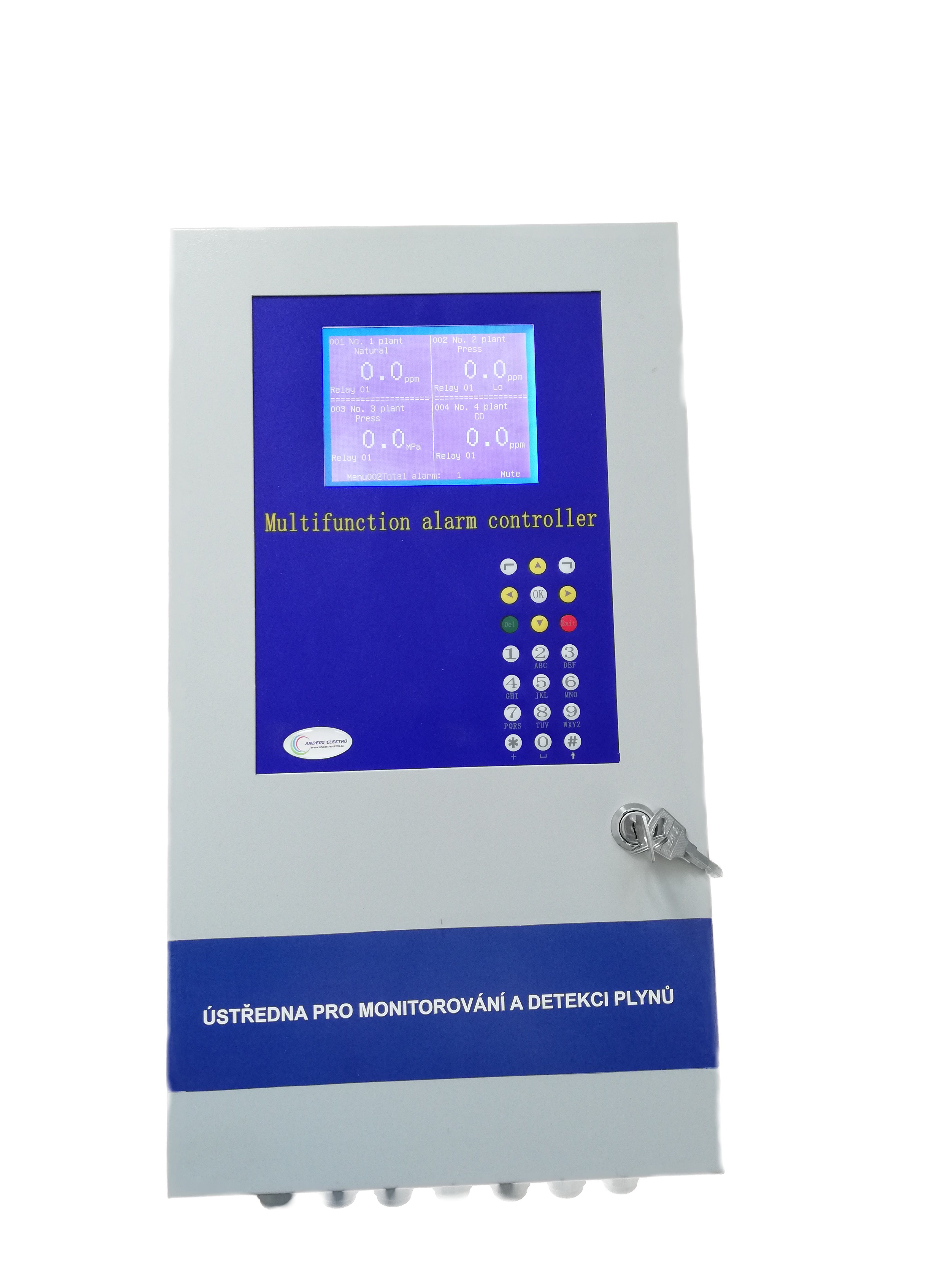 Multifunkční měřící ústředna 